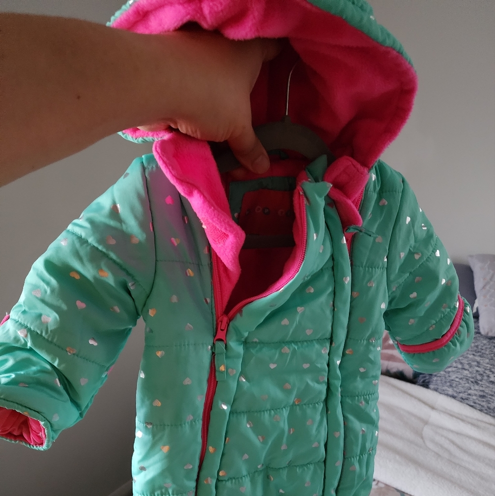 Wippette Snow Suits Baby Girl 3-6 months